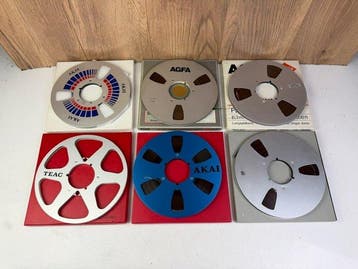 Akai, Teac, Agfa - Metal 26 CM Reels - Multiple models - 26, Nieuw