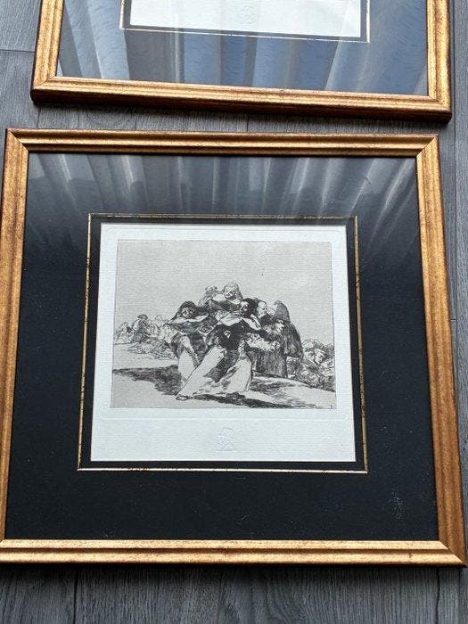 Francisco De Goya (1746-1828) (after) - Desastres de la, Antiek en Kunst, Antiek | Overige Antiek