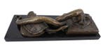 Salvador Dali (1904-1989) - Sculpture, Poulpe à la montre