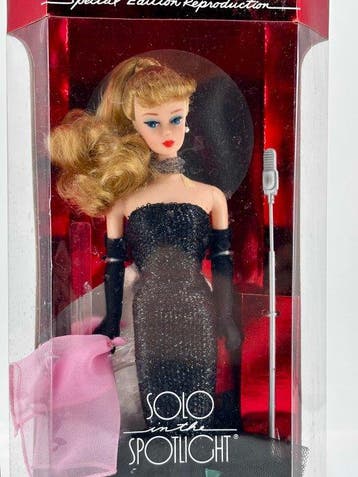 Mattel - Barbiepop Solo in the Spotlight 1960 -Blonde -