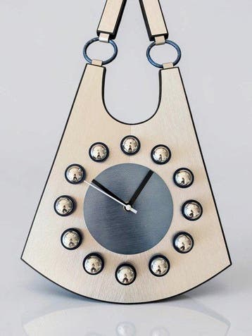 Wandklok - Juwelier Hörl Prototype - Mid-century modern, Antiek en Kunst