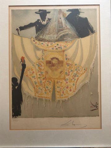 Salvador Dali (1904-1989) - Parody on Micaela (CXXIII/CXXV)