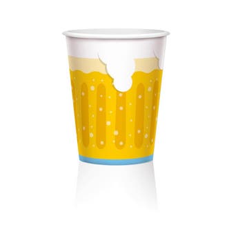 Oktoberfest Bekers Bier 450ml 6st, Hobby & Loisirs créatifs, Verzenden