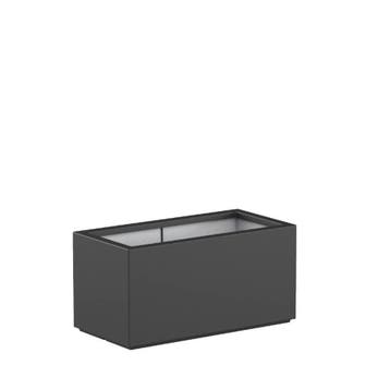 Polyester plantenbak 80x40x40cm - Met bodem, Kunststof, Nieuw, 60 tot 100 cm, Rechthoekig