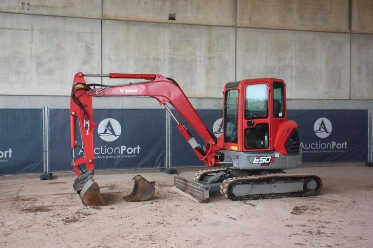 Veiling: Rupsgraafmachine Bobcat E50Z Diesel 2022, Articles professionnels, Machines & Construction | Grues & Excavatrices, Enlèvement