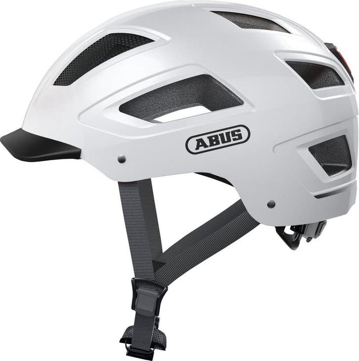 Abus Hyban 2.0 Fietshelm - Maat  XL (58-63 cm) - polar white, Fietsen en Brommers, Fietsaccessoires | Fietshelmen, Nieuw, Verzenden