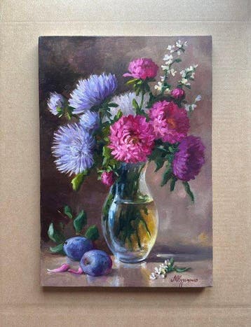 Merie Khys (XX-XXI) - Bouquet of asters