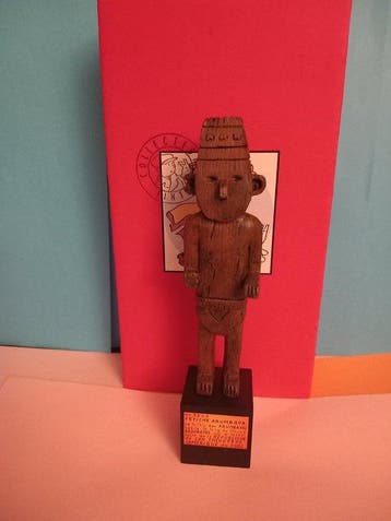 Figurine Carlsen - Fétiche Arumbaya - Années 90 - Tintin, Livres