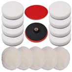 vidaXL 14-delige Polijstpadset 180 mm, Verzenden