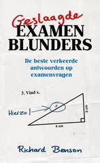 Geslaagde examenblunders (9789045313573, Richard Benson), Verzenden