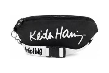 Kipling Heuptas Zwart, Handtassen en Accessoires, Verzenden, Zo goed als nieuw, Zwart