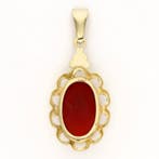 Pendentif - 14 carats Or jaune - Carneool