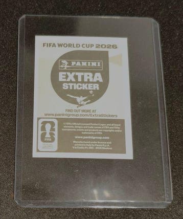 2026 Panini FIFA World Cup 2026 Kylian Mbappé Extra sticker, Nieuw