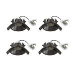 Spots inbouw Sey van 4 Ivar Inbouwspot Zwart, Verzenden, Nieuw, Modern