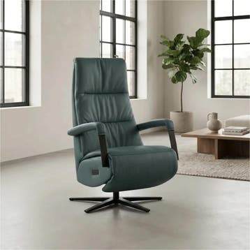 Leren elektrisch relaxfauteuil Core - Toledo Whale, Ophalen of Verzenden