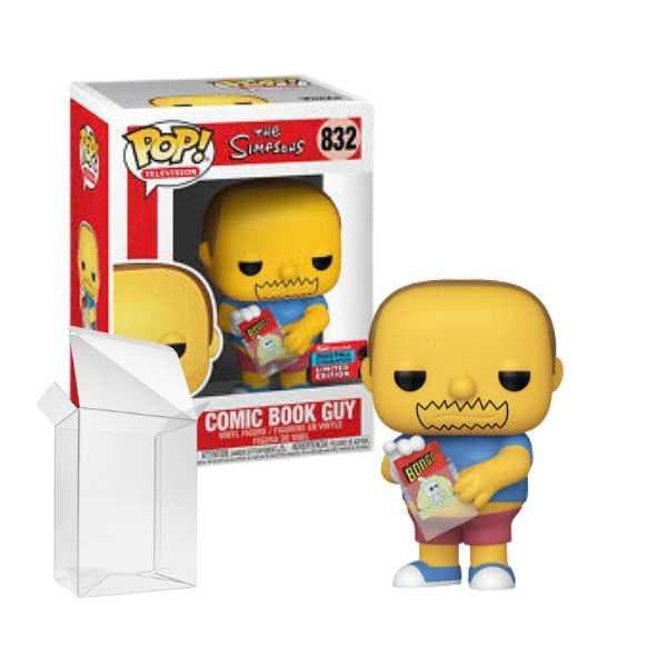 Funko Pop  The Simpsons  Comic Book Guy 832 NYCC Convention, Verzamelen, Poppetjes en Figuurtjes, Nieuw, Verzenden