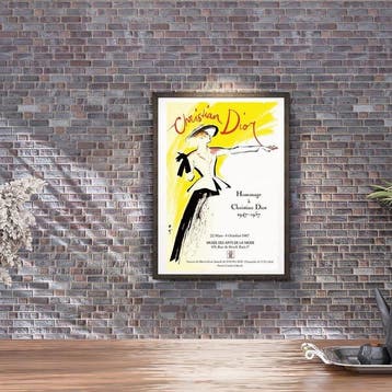 René Gruau - Christian Dior “Hommage” | Musée des Arts de la