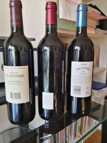 1996 Chateau La Louvière, 1999 Chateau Tayac & 2001 Prélude, Collections, Vins