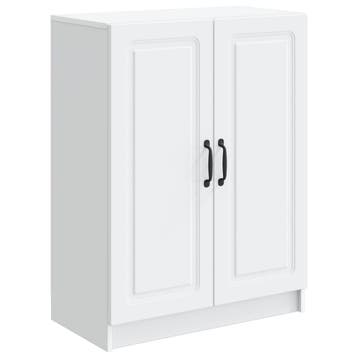 vidaXL Dressoir Wit 66 x 34,5 x 87 cm Bewerkt hout, Verzenden, Nieuw