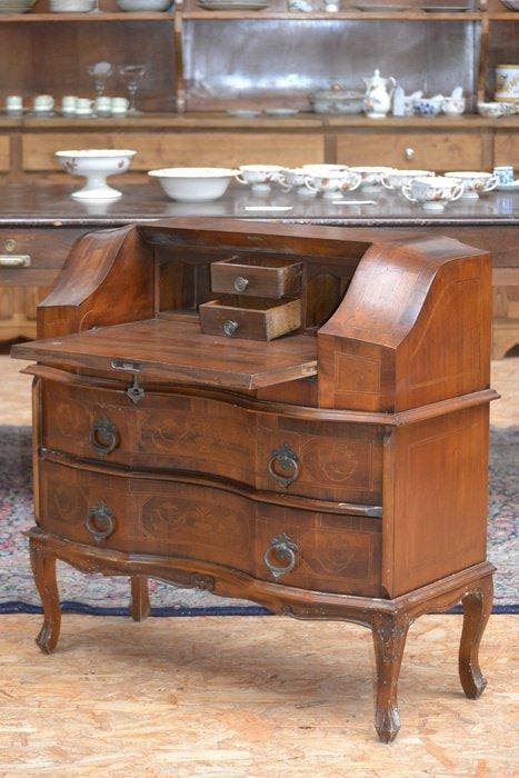 Secrétaire - Hout, Antiquités & Art, Antiquités | Autres Antiquités