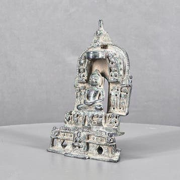 India - Jain Geel brons, koperlegering die waarschijnlijk