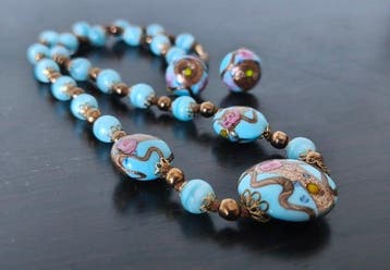 Murano-glas - 2-delige sieradenset