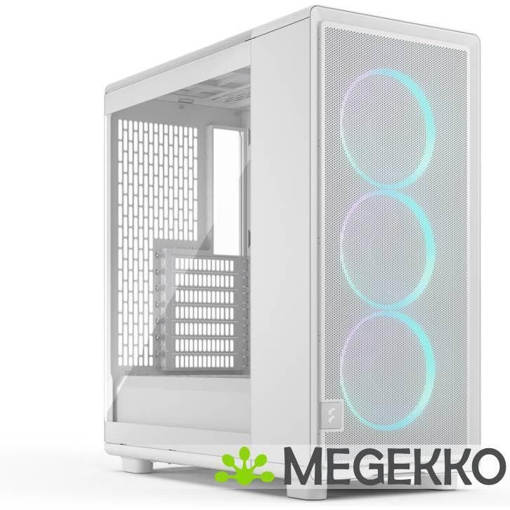 Fractal Design Epoch White TG RGB Clear tint, Computers en Software, Computerbehuizingen, Nieuw, Verzenden