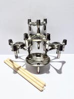 BMF - Kandelaar 9151 (8) - chroomgecoat metaal - Met 3