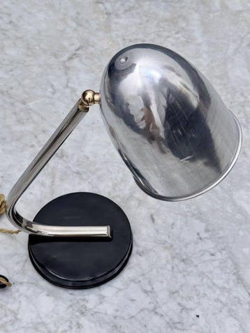 Lampe de table - Métal - Art déco français, Antiek en Kunst, Antiek | Verlichting