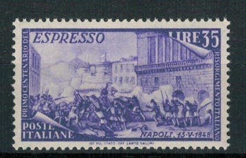 Italië 1948 - Heropbouw van de CPL-serie met espresso, Gestempeld