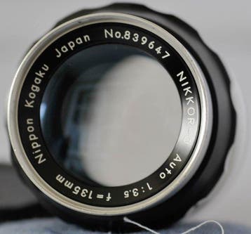 Nikon Nikkor-Q Auto 3,5/135mm + Nikon 1,4/50mm pre AI |, Nieuw