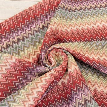BA010 - Gobelinweefsel met chevron-motief jacquard, zwaar