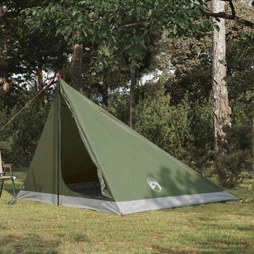 vidaXL Backpacking Tent 4-persoons Olijfgroen, Verzenden