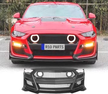 PARE-CHOCS AVANT FORD MUSTANG 18-22 LOOK GT500 GRILLE LUMIÈR, Verzenden, Nieuw