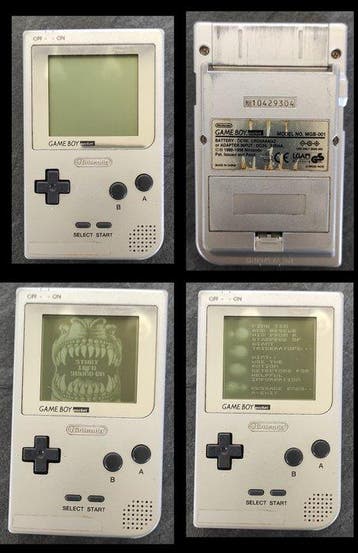 Nintendo - Gameboy Pocket - Nintendo Game Boy Pocket Silver, Nieuw