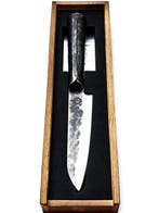 Santoku Knife - 440C Japanese Stainless Steel - Forged and