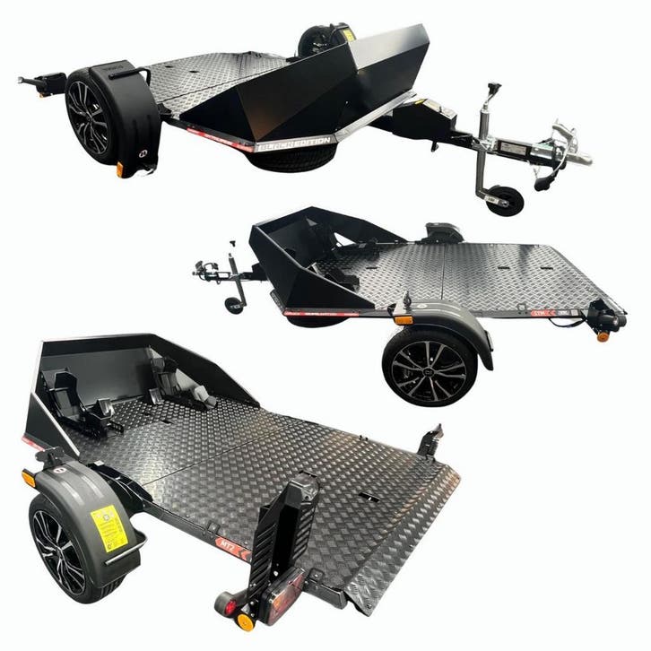 LORRIES MT2 BLACK EDITION Motortrailer | 240x174 | Alu vloer, Auto diversen, Aanhangers en Bagagewagens, Nieuw, Ophalen