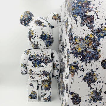 Medicom Toy - Be@rbrick x Jackson Pollock Bearbrick 1000%