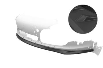 Cup spoilerlip met ABE voor Porsche 987 Boxster CSL597-L, Verzenden
