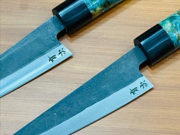 Keukenmes - Kiritsuke - Ambachtelijke Kiritsuke-messenset