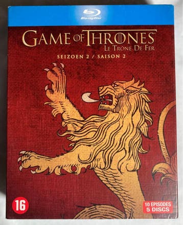 GAME OF THRONES SEASON 2 (BLURAY), CD & DVD