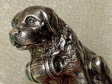 Fratelli Magrino - Florence - Beeldje - Saint Bernard DOG