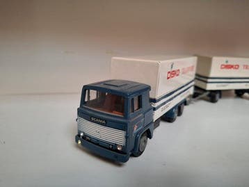 Tekno 1:50 - Camion miniature - Scania vrachtwagen met, Nieuw