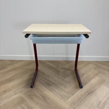 Eromes schooltafel (blauwe stip) | nieuwblad ahorn blad