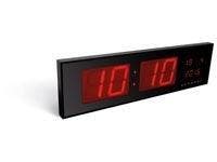 2dekans | Wandklok Met Led-Display, Ophalen of Verzenden, Nieuw