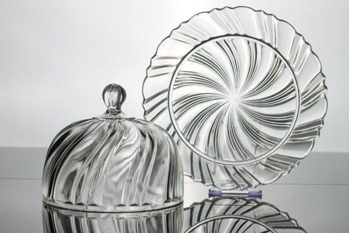 Stolp - Glas - 1920-1930, Antiek en Kunst, Kunst | Designobjecten