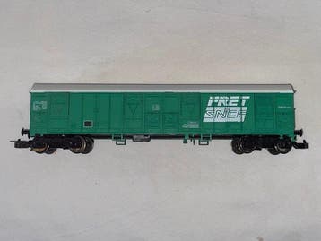 Jouef H0 - Modeltrein goederenwagon (15) - Groene koelwagen, Hobby & Loisirs créatifs, Trains miniatures | HO