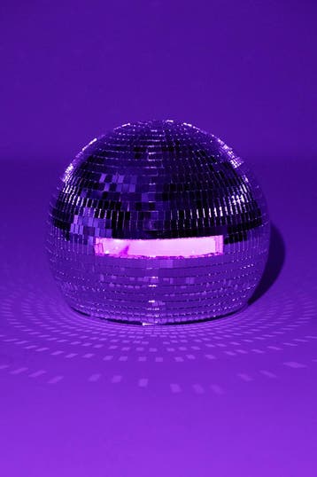 Discobal Hoofd Kinderen Ø 30 cm LED Disco Head Spiegeltjes Z, Ophalen of Verzenden, Nieuw