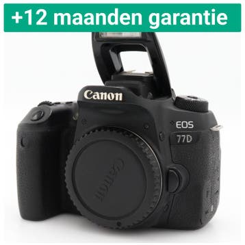 Canon EOS 77D body | Tweedehands, Verzenden