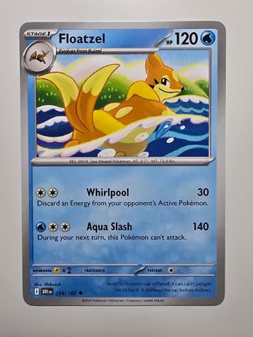 FLOATZEL (DESTINED RIVALS 058/182) (TRADING CARD)